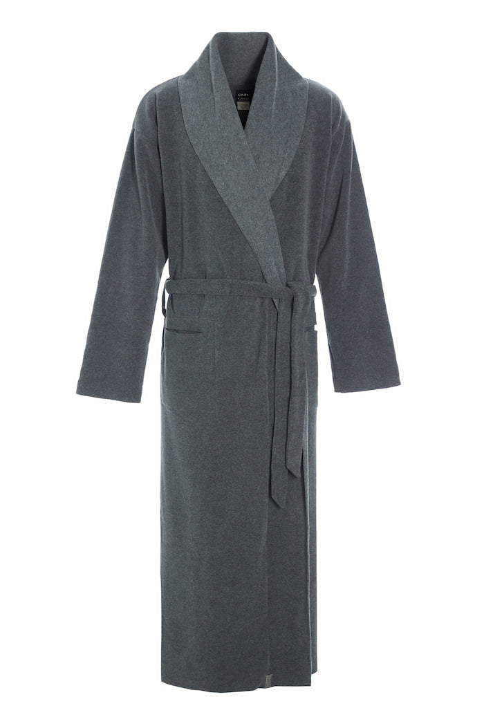 CARL BY STEFFENSEN COPENHAGEN BADEMÄNTEL HERREN MAXI - 1009C MAXI BATHROBES GREY 905