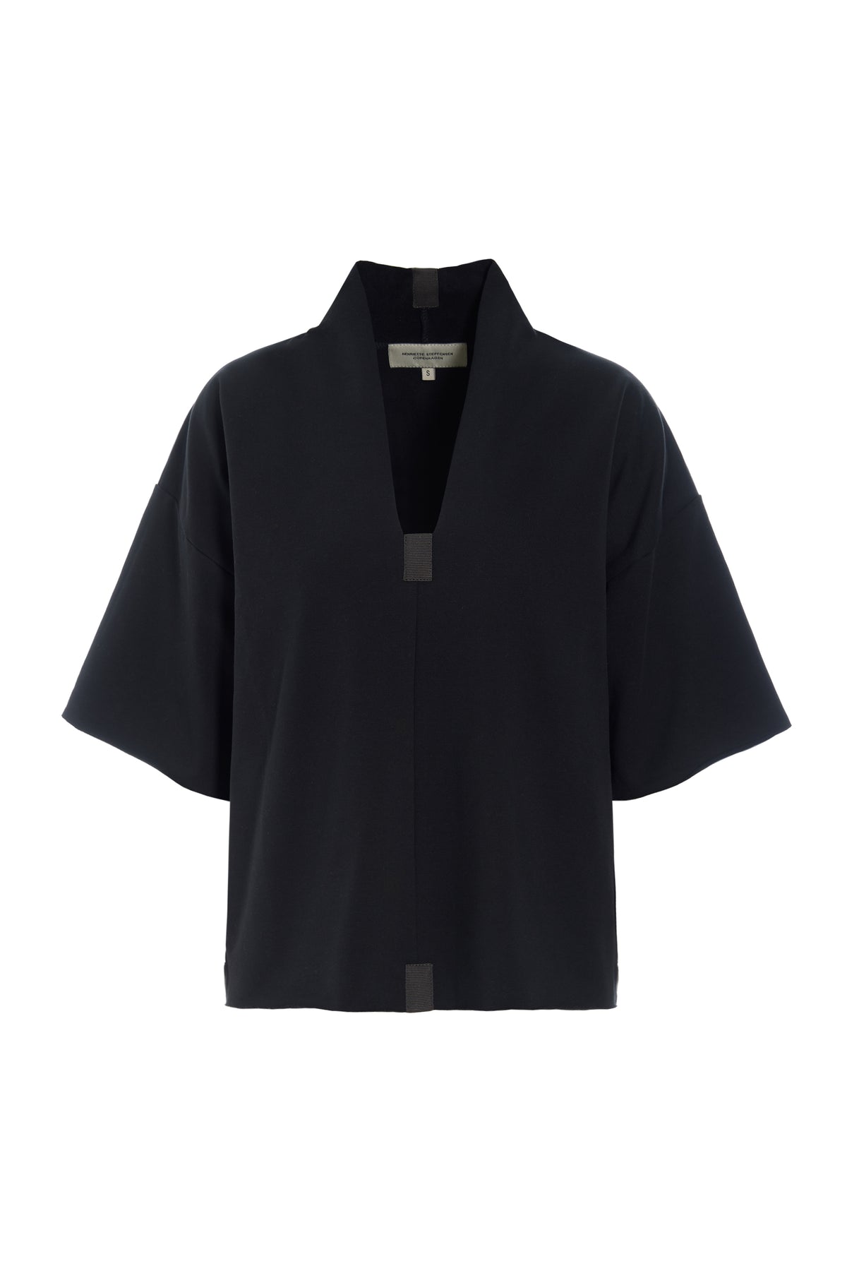 HENRIETTE STEFFENSEN COPENHAGEN BLUSE - 71022 BLUSER BLACK 900