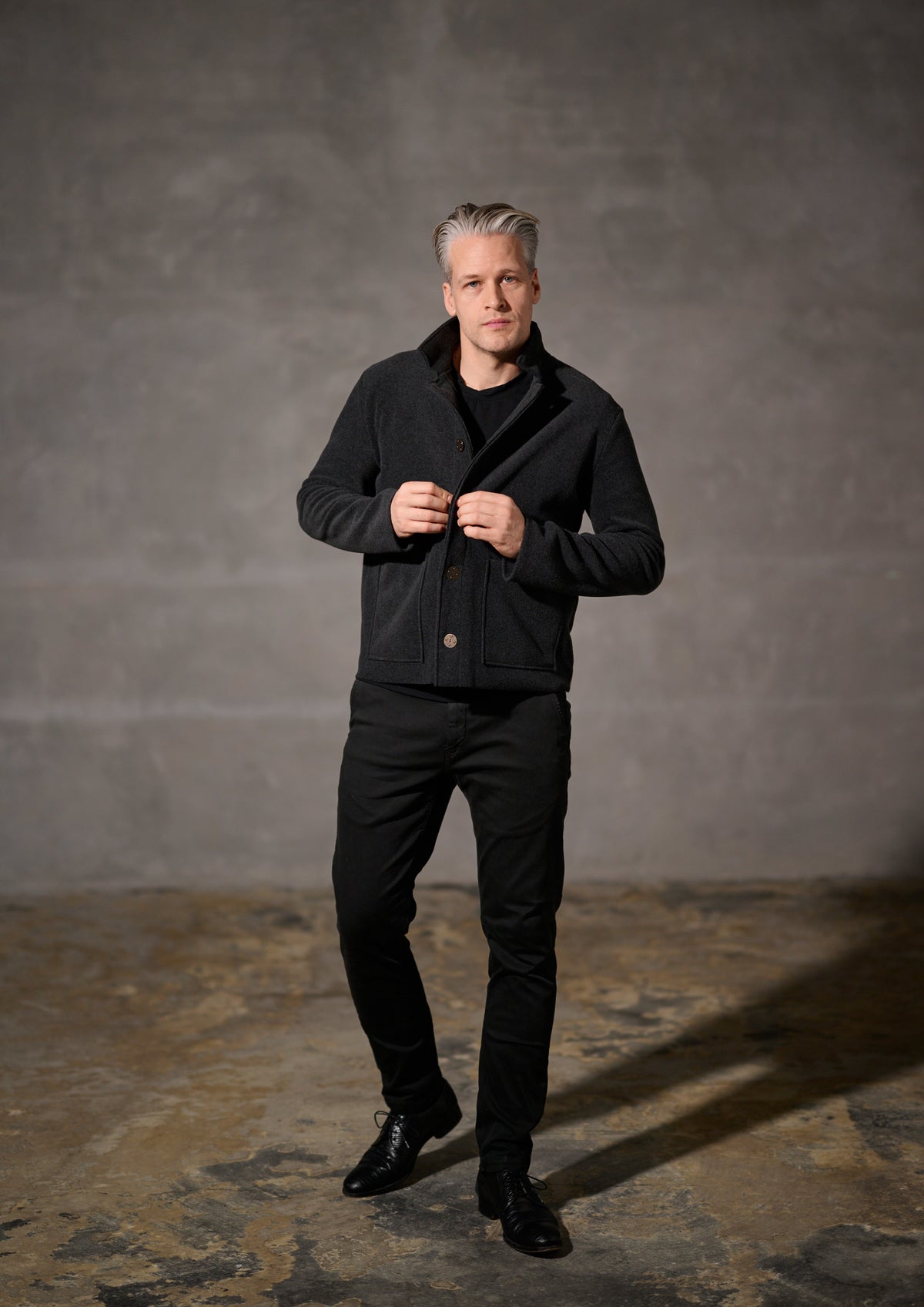 CARL BY STEFFENSEN COPENHAGEN CARDIGAN - 1049C CARDIGANS SOFT BLACK 914
