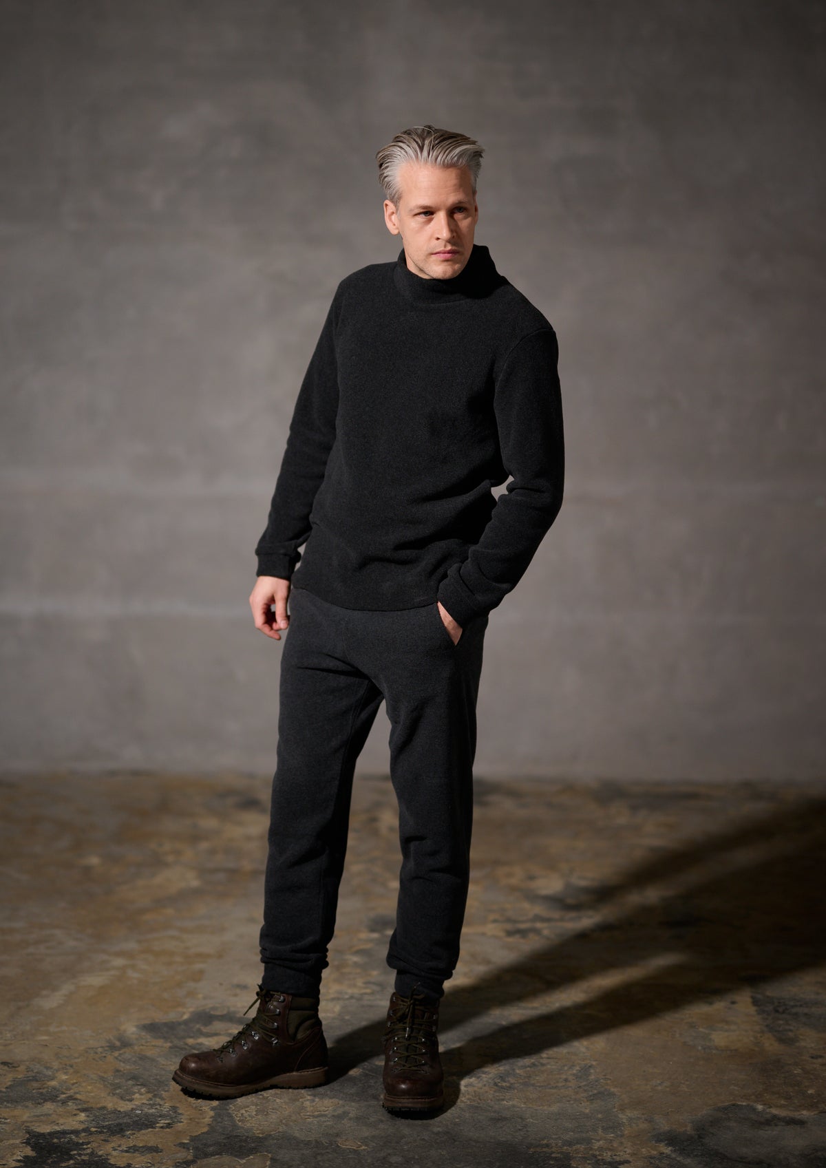 CARL BY STEFFENSEN COPENHAGEN JOGGINGHOSE - 1022C BUKSER SOFT BLACK 914