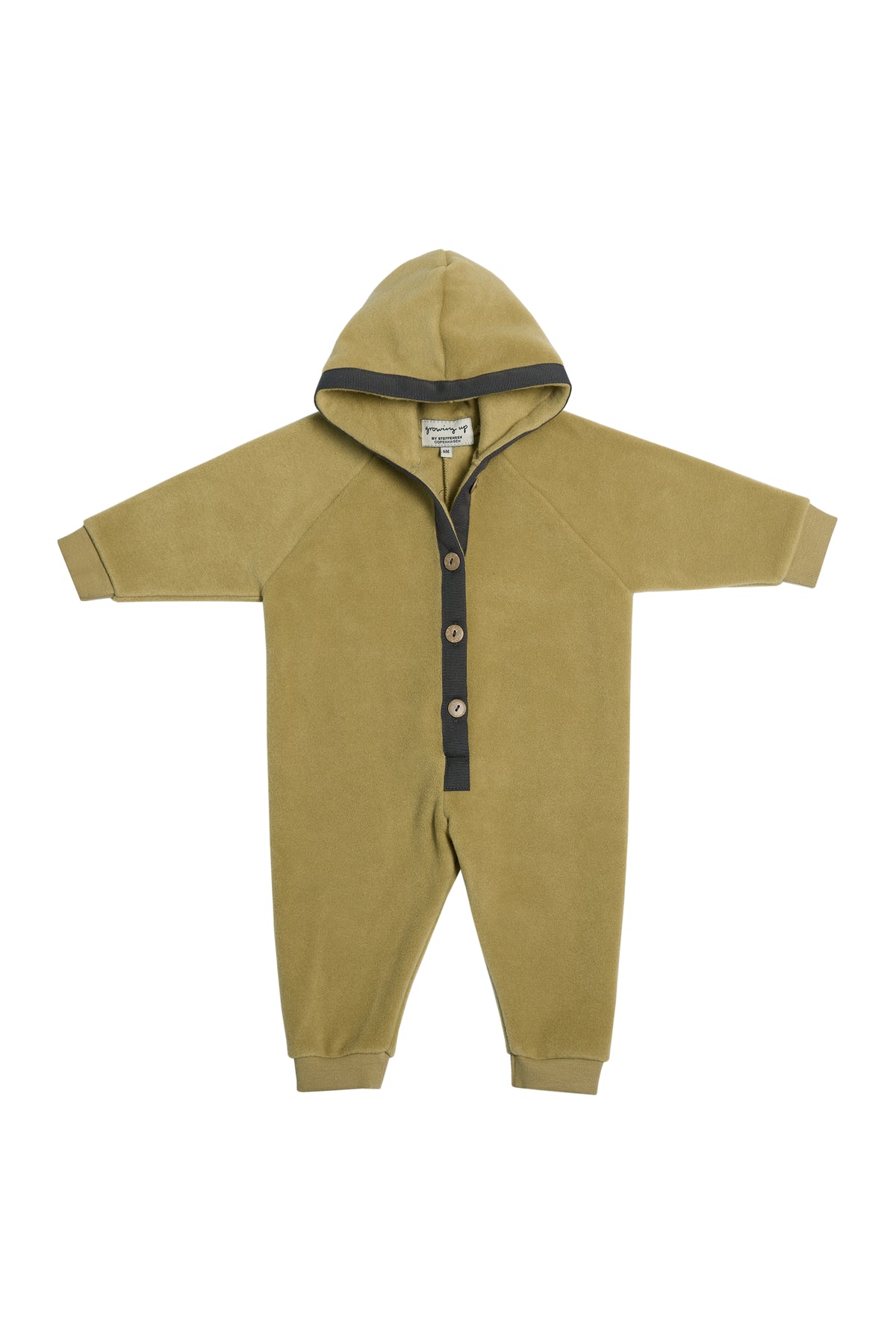 GROWING UP JUMPSUIT BABY - 402 GU JUMP OLIVE 655