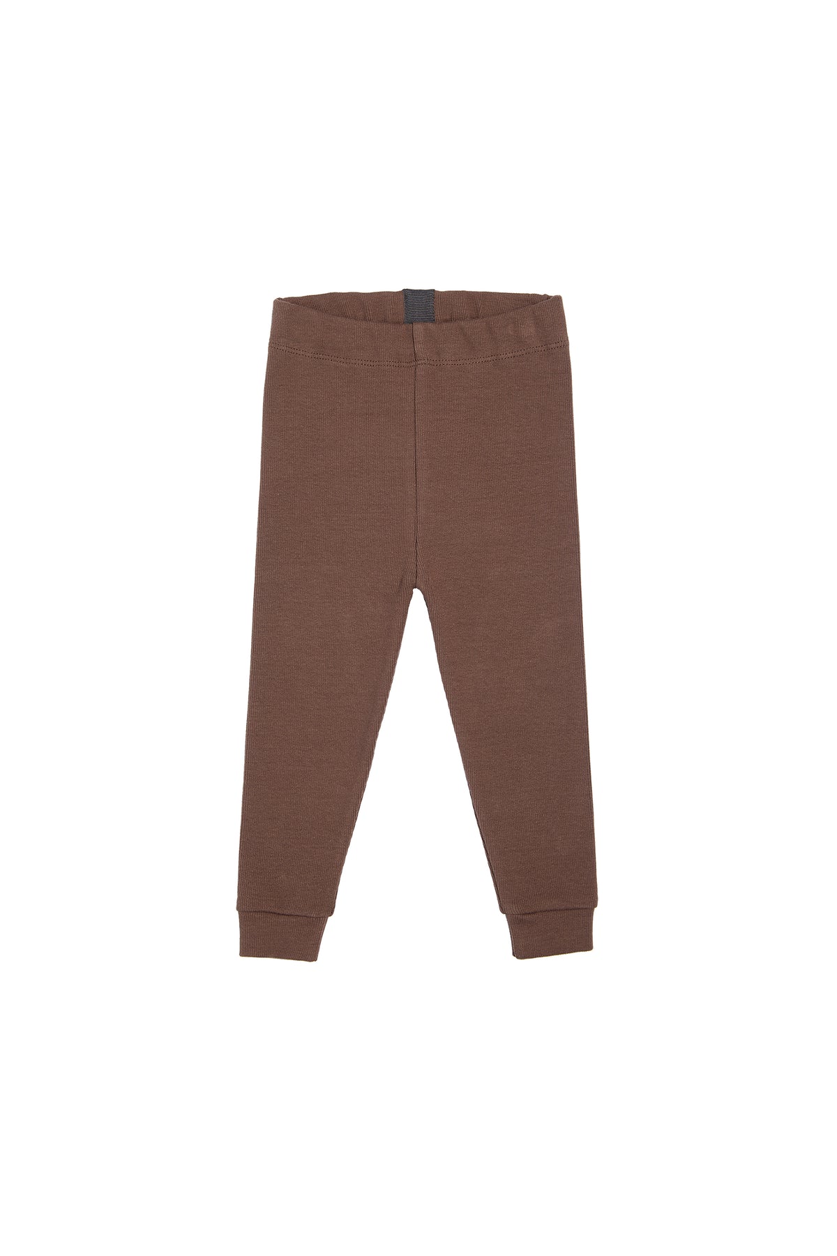 GROWING UP LEGGINGS RIB TODDLER - 204 GU BUKSER CHOCOLATE 844