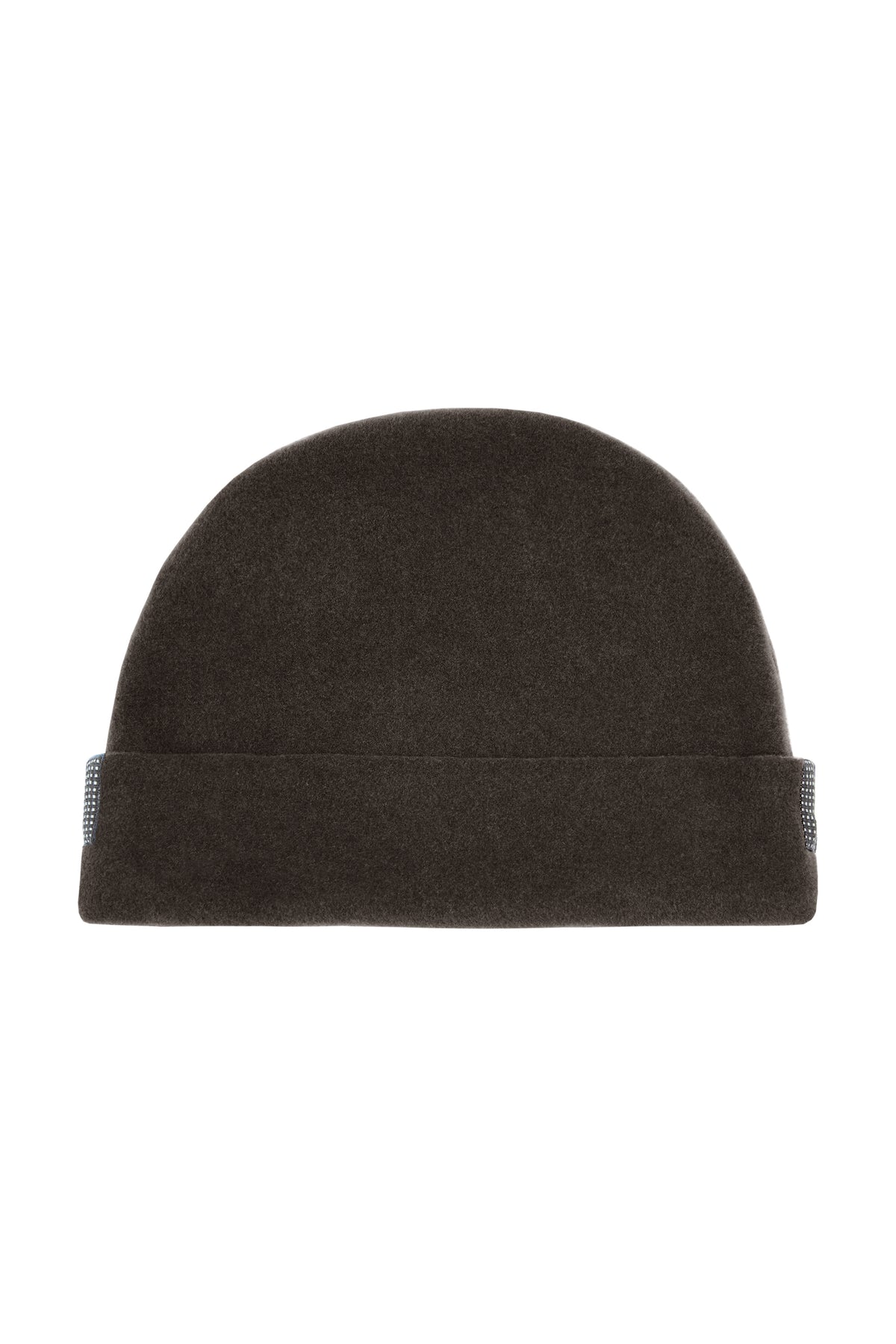 CARL BY STEFFENSEN COPENHAGEN MÜTZE MIT UMLAUFENDER KANTE - 1008C HATS CHOCOLATE 844