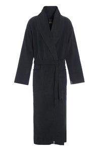 BADEMÄNTEL HERREN MAXI - 1009C MAXI - SOFT BLACK