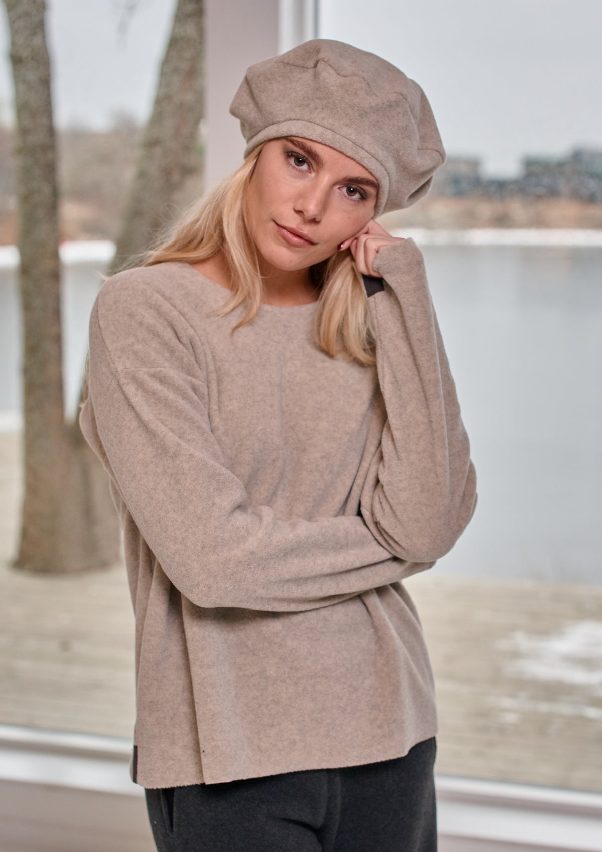 HENRIETTE STEFFENSEN COPENHAGEN BASKENMÜTZE - 4105 HATS SAND 805