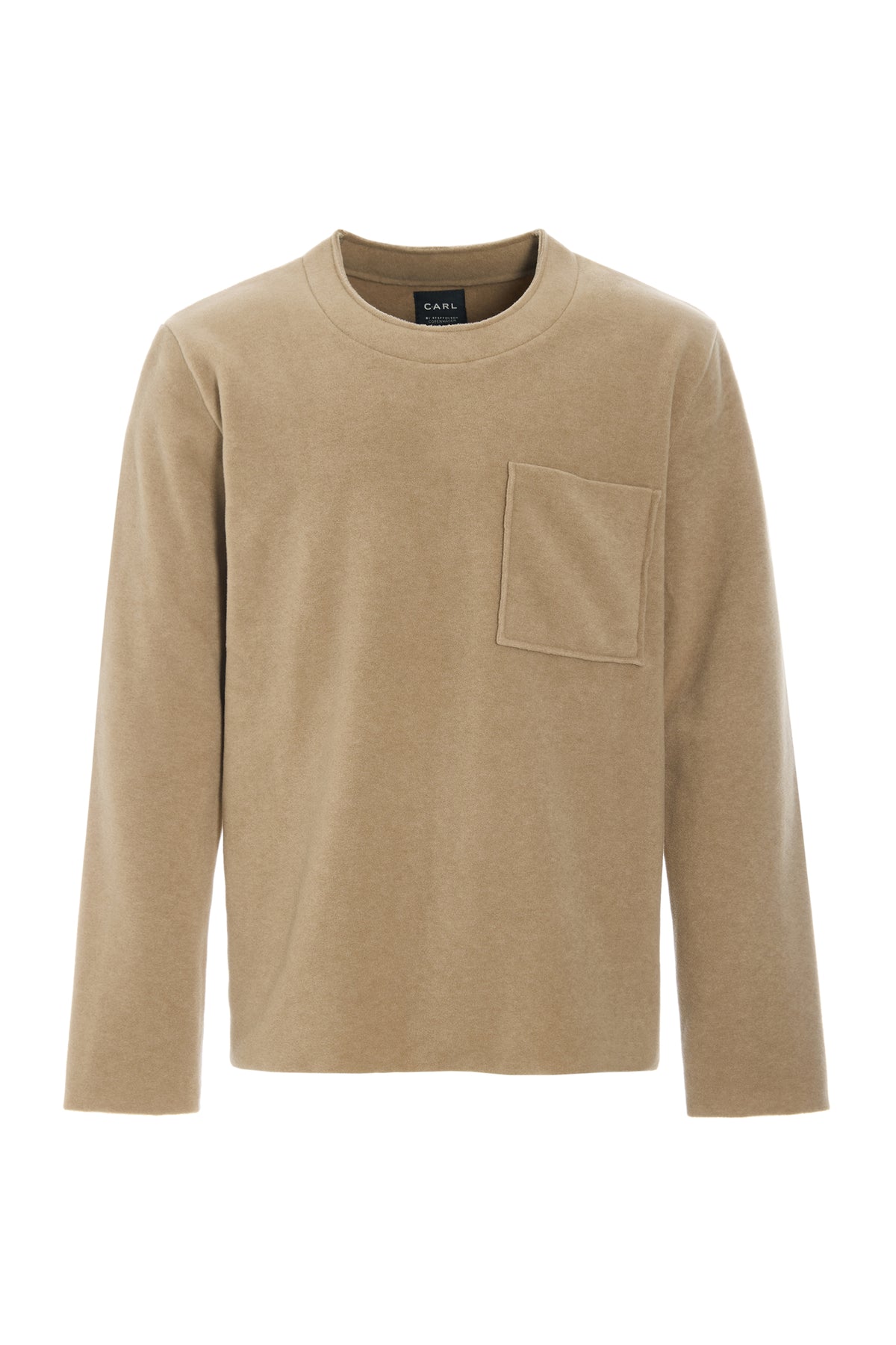 CARL BY STEFFENSEN COPENHAGEN BLUSE - 1057C BLOUSES & SWEATERS CAMEL 815