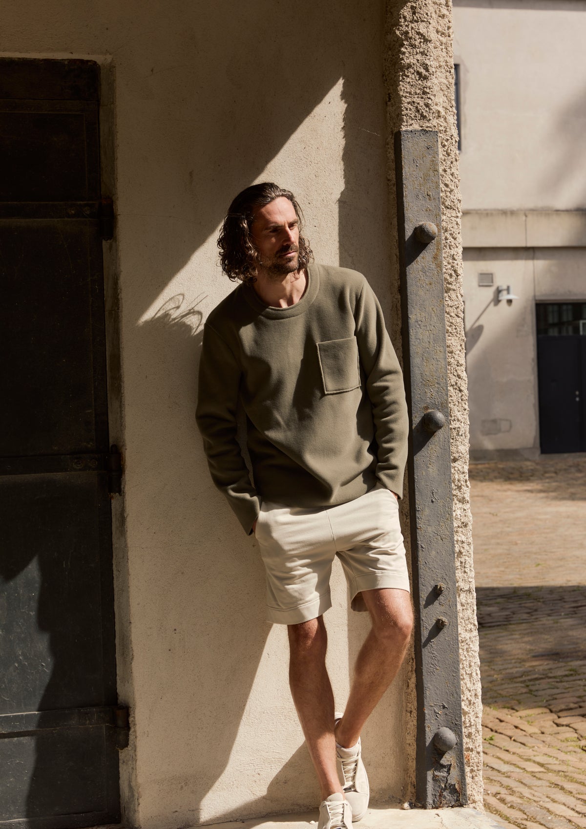 CARL BY STEFFENSEN COPENHAGEN BLUSE - 1057C BLOUSES & SWEATERS DUSTY GREEN 609