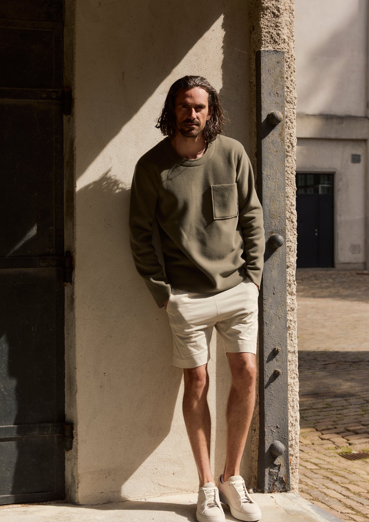 CARL BY STEFFENSEN COPENHAGEN BLUSE - 1057C BLOUSES & SWEATERS DUSTY GREEN 609