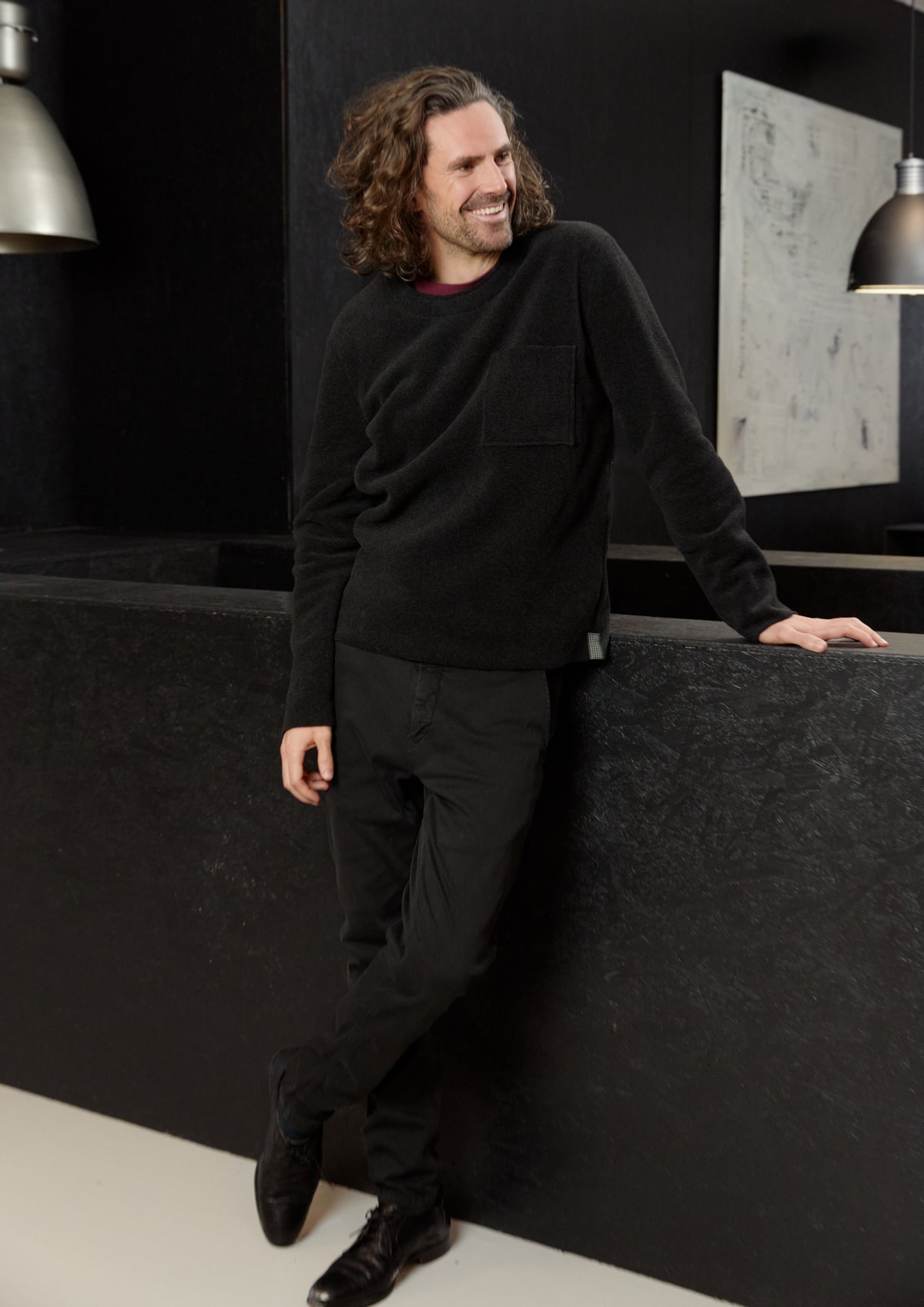 CARL BY STEFFENSEN COPENHAGEN BLUSE - 1057C BLOUSES & SWEATERS SOFT BLACK 914