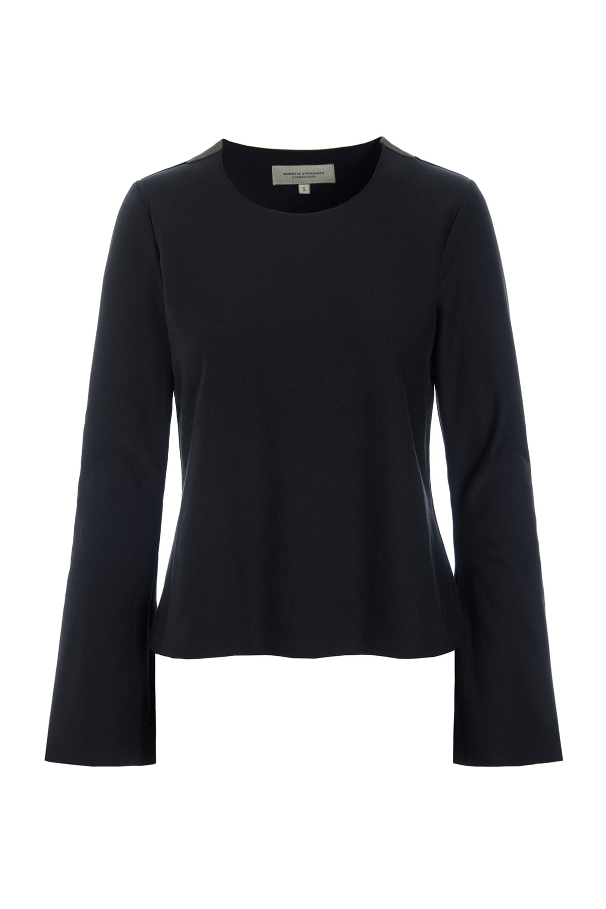 HENRIETTE STEFFENSEN COPENHAGEN BLUSE - 71023 BLUSER BLACK 900
