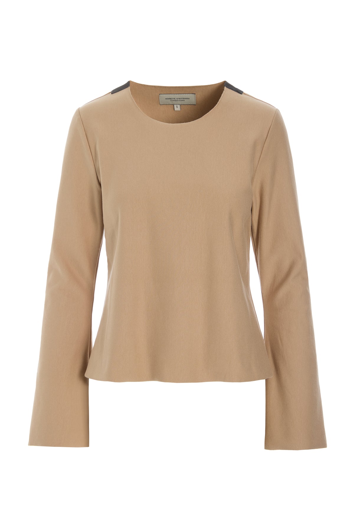 HENRIETTE STEFFENSEN COPENHAGEN BLUSE - 71023 BLUSER CAMEL 815
