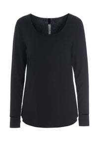YOGA BLUSE - 96042 - BLACK