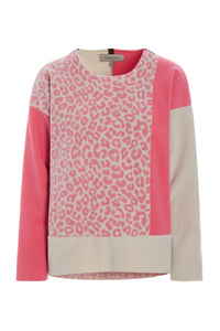 BLUSE PATCH - 1407 - SUNSET/KIT/PINK LEO