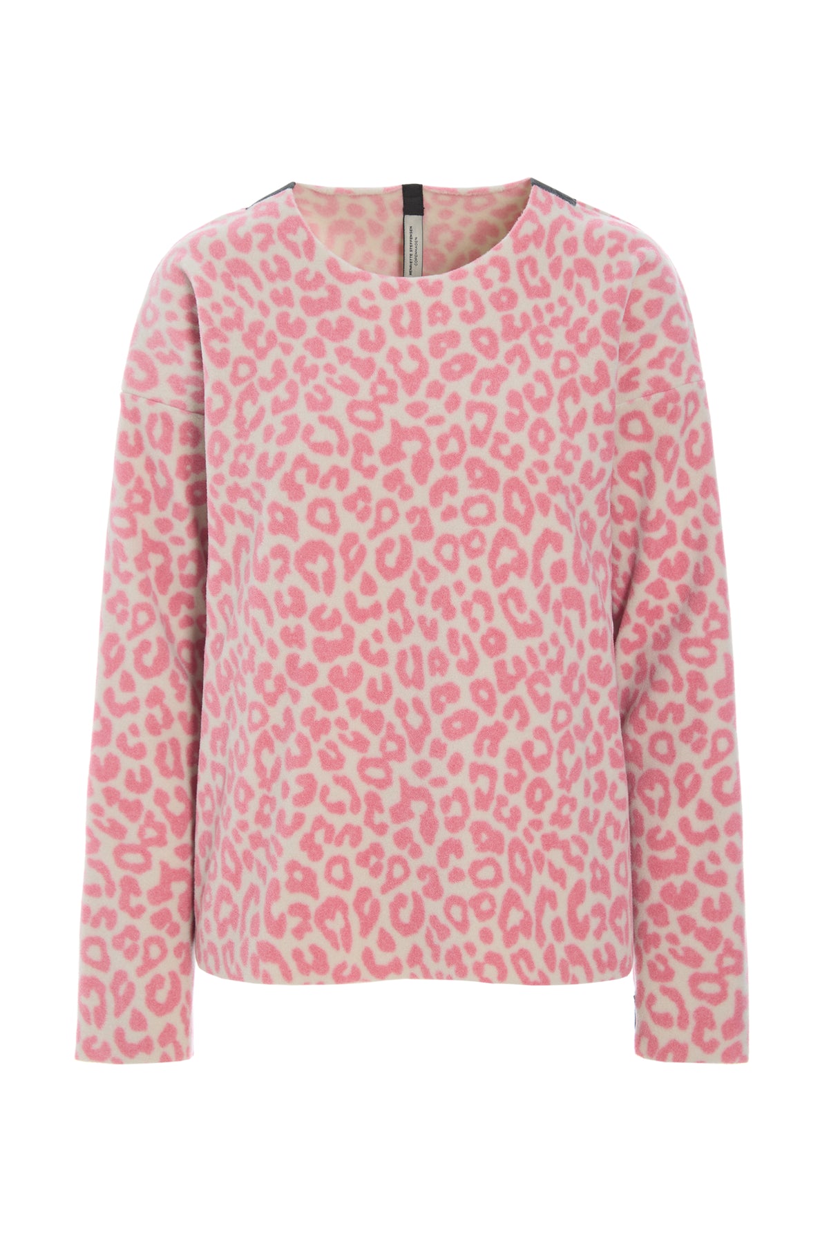 HENRIETTE STEFFENSEN COPENHAGEN BLUSE RUNDEM AUSSCHNITT - 1359P BLUSER PINK LEO 358