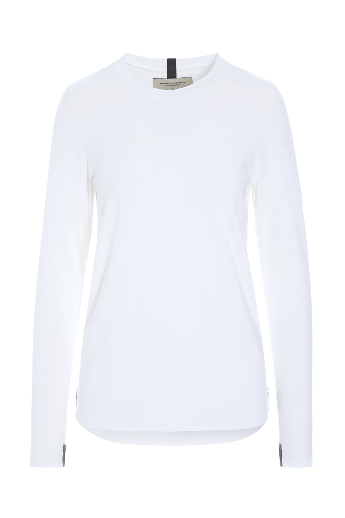 HENRIETTE STEFFENSEN COPENHAGEN BLUSE SLIM FIT - 96091 BLUSER WHITE 816