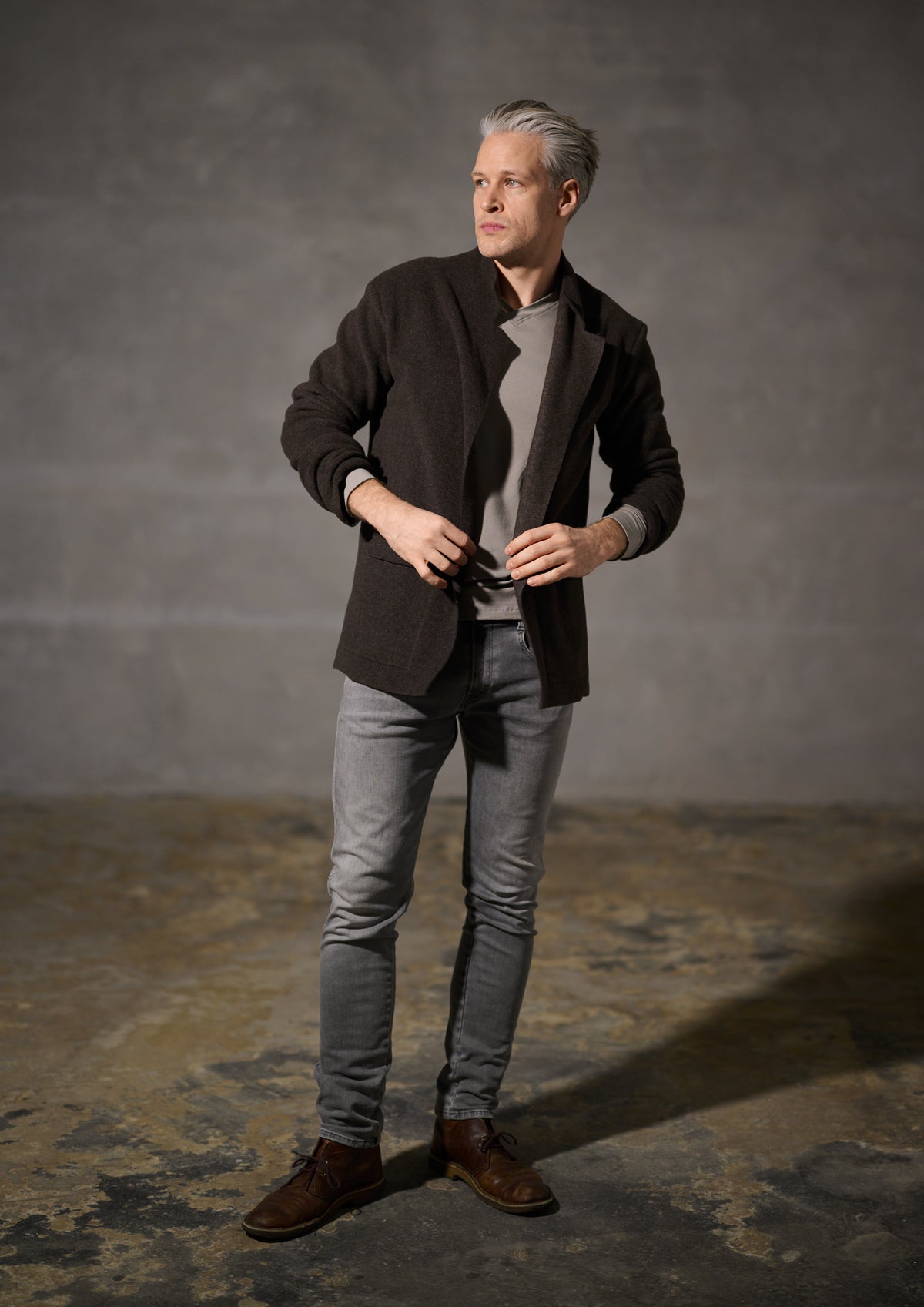 CARL BY STEFFENSEN COPENHAGEN CARDIGAN - 1001C CARDIGANS CHOCOLATE 844