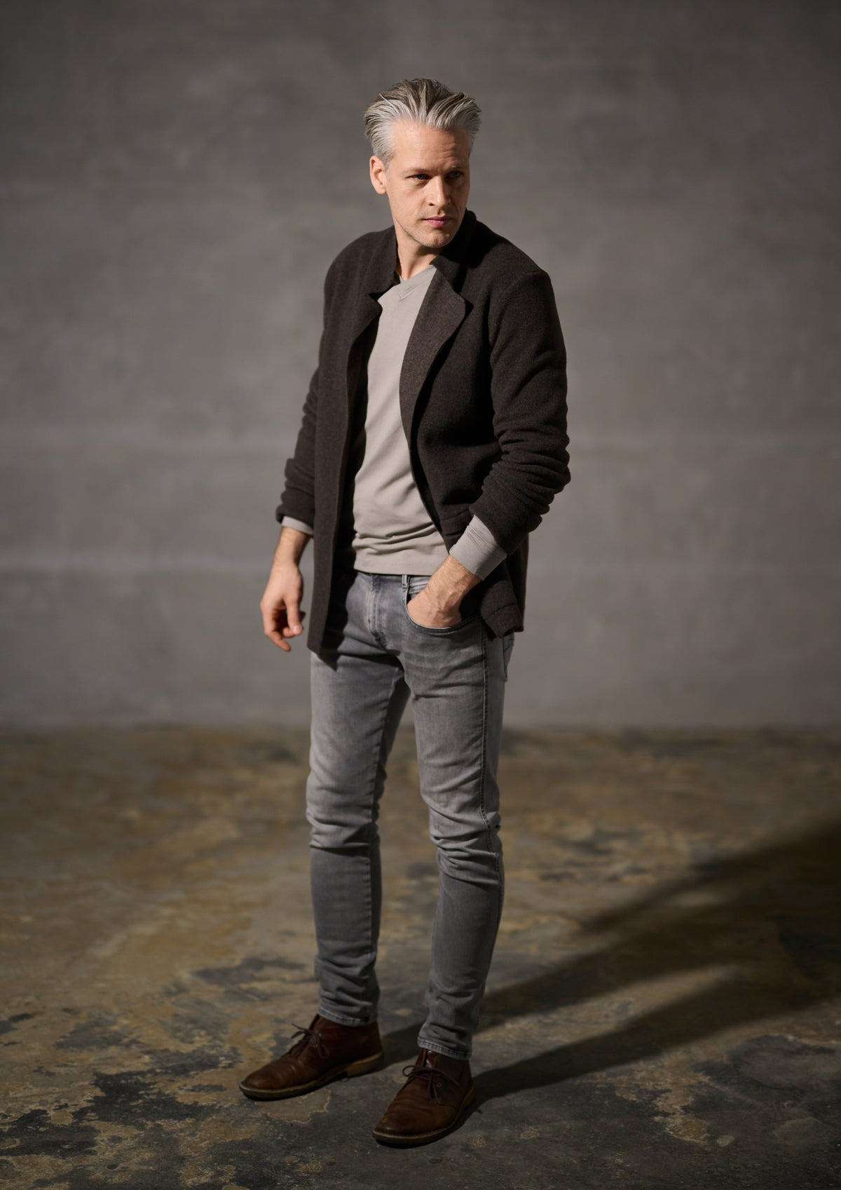 CARL BY STEFFENSEN COPENHAGEN CARDIGAN - 1001C CARDIGANS CHOCOLATE 844