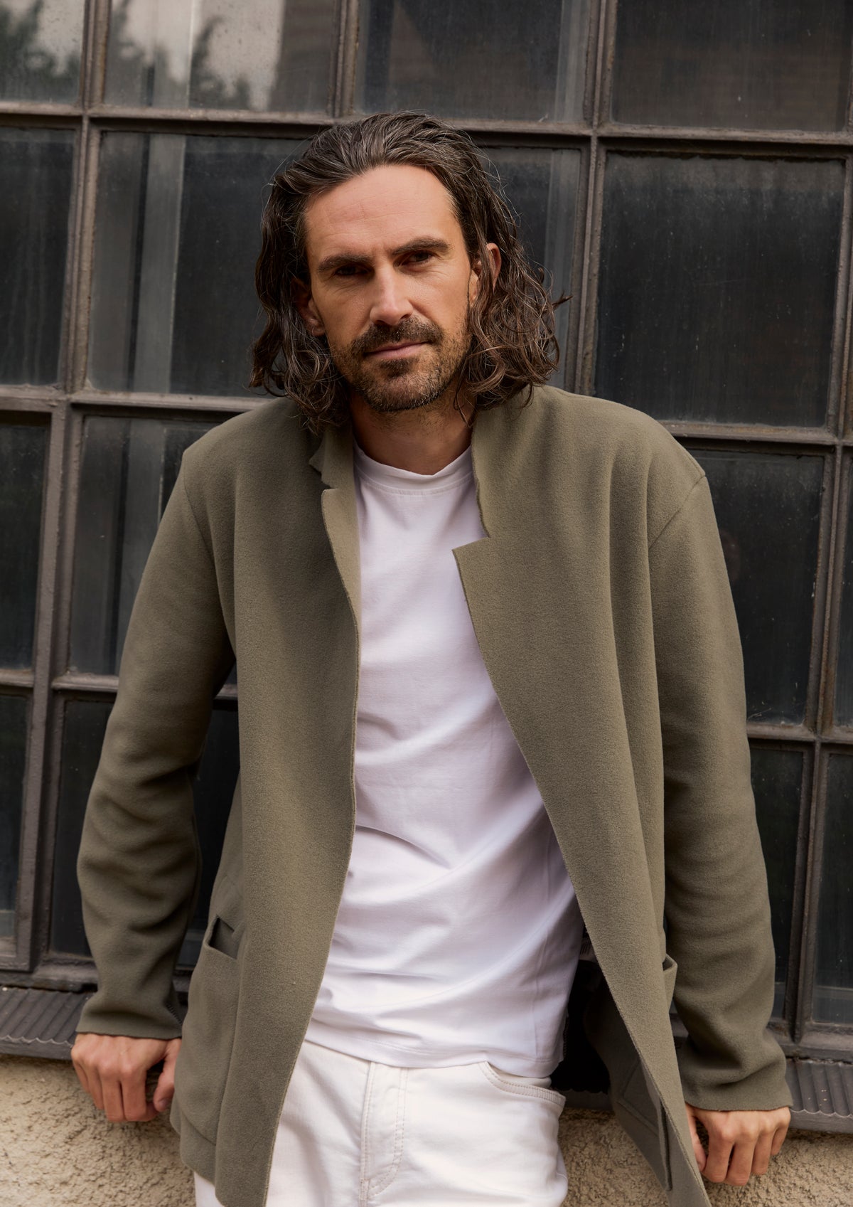 CARL BY STEFFENSEN COPENHAGEN CARDIGAN - 1001C CARDIGANS DUSTY GREEN 609