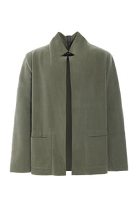CARDIGAN - 1001C - DUSTY GREEN