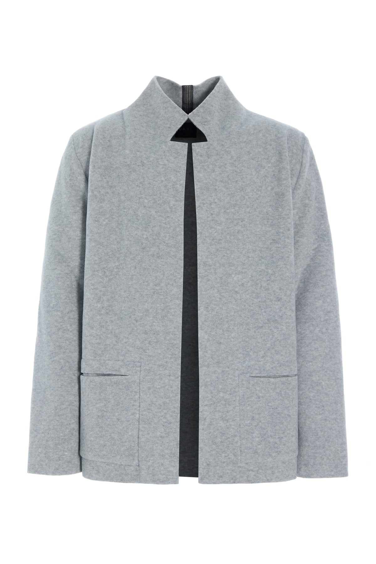 CARL BY STEFFENSEN COPENHAGEN CARDIGAN - 1001C CARDIGANS LIGHT GREY 876
