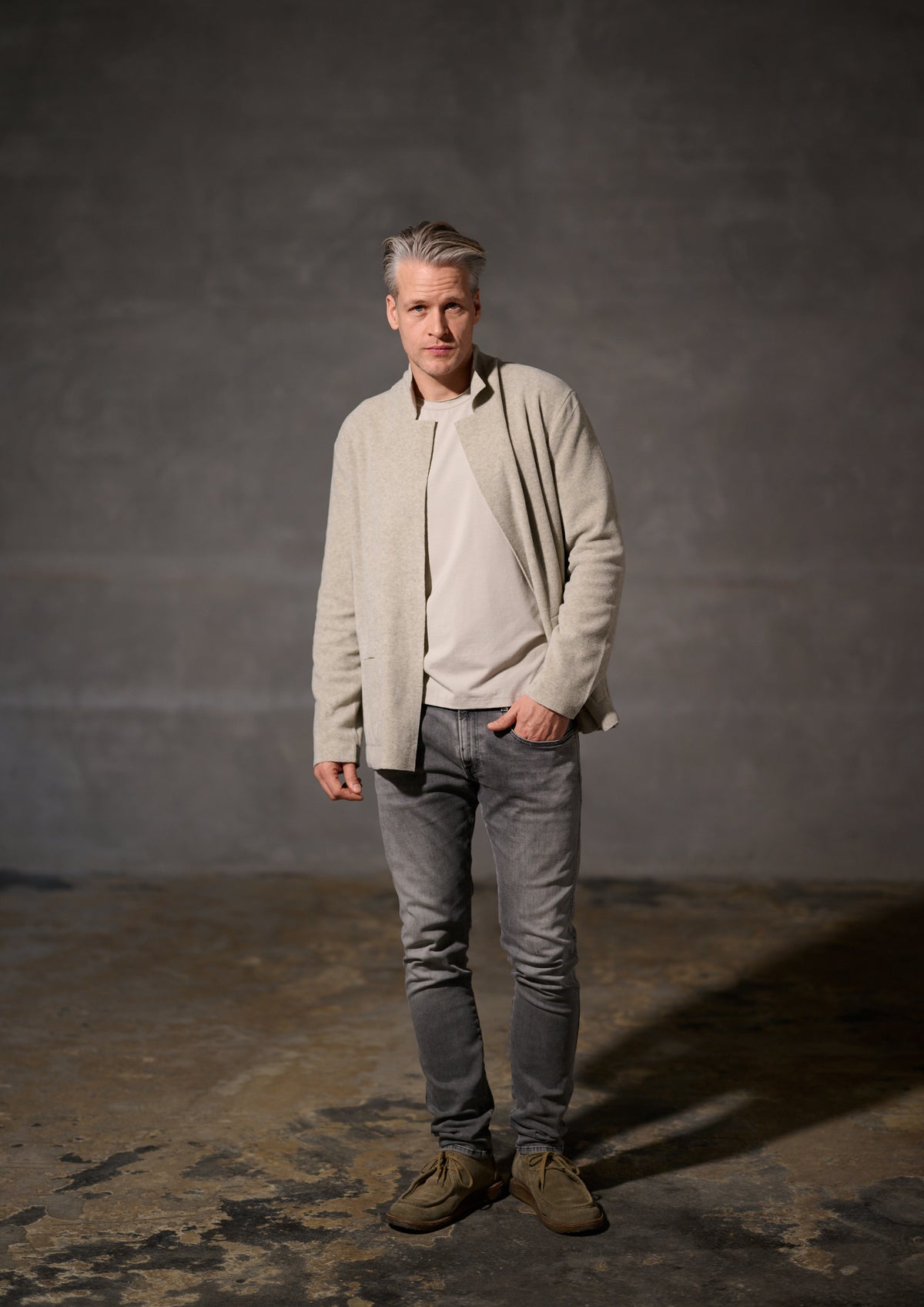 CARL BY STEFFENSEN COPENHAGEN CARDIGAN - 1001C CARDIGANS SAND 805
