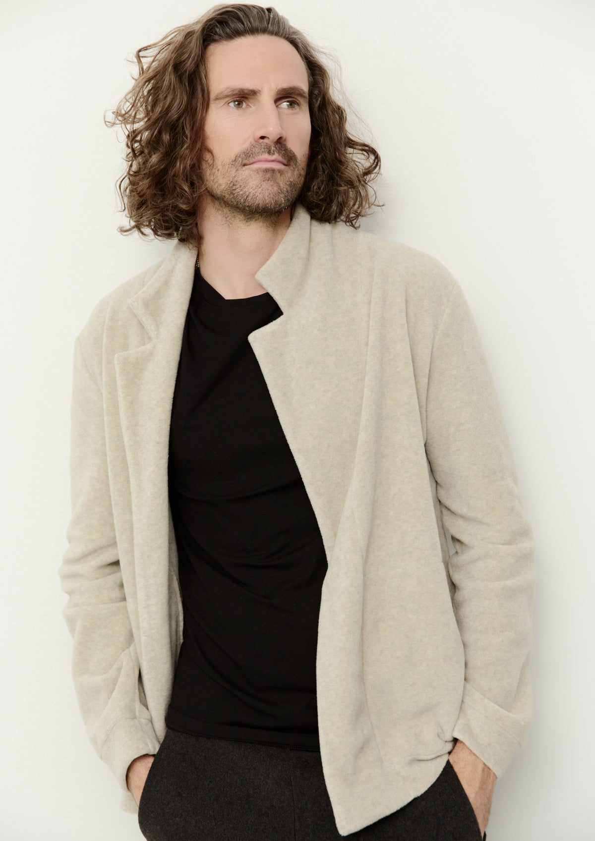 CARL BY STEFFENSEN COPENHAGEN CARDIGAN - 1050C CARDIGANS SAND 805