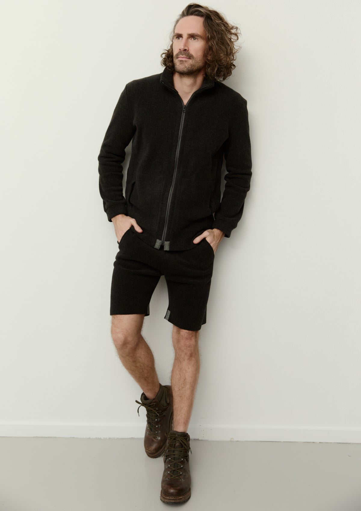 CARL BY STEFFENSEN COPENHAGEN CARDIGAN REIßVERSCHLUSS - 1040C CARDIGANS SOFT BLACK 914