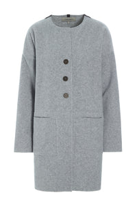 CARDIGAN - 7163 - LIGHT GREY