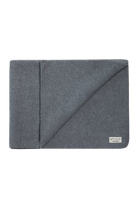 DECKE 100x150 cm - 501 - GREY