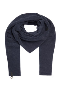 DREIECKIGER SCHAL - 4051 - EVENING BLUE