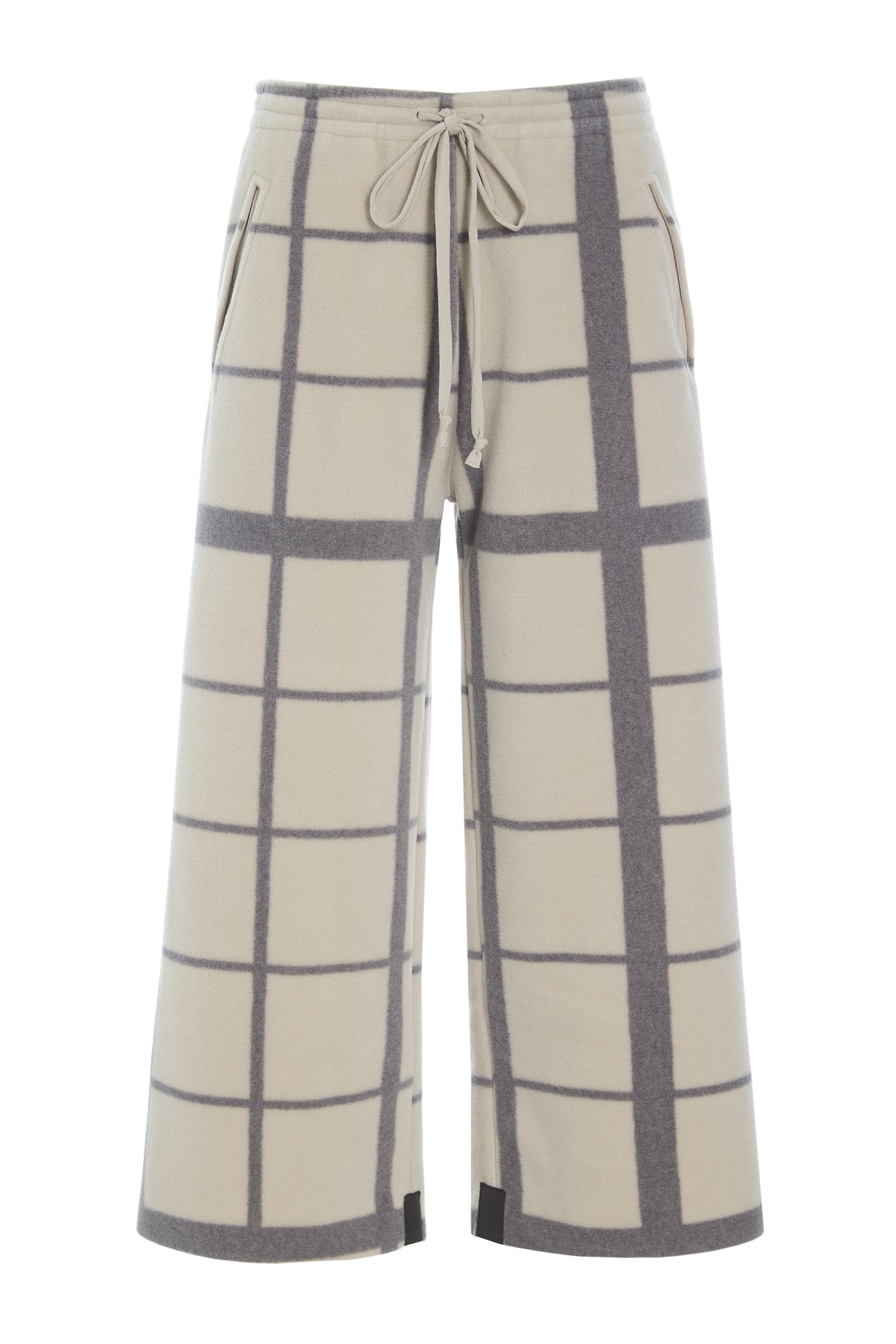 HENRIETTE STEFFENSEN COPENHAGEN FLARE HOSEN 3/4 LÄNGE - 2115P BUKSER CLAN PRINT KIT 780