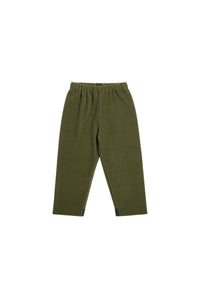 FLEECE HOSEN CHILD - 215 - MOSS