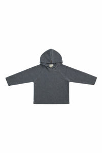 FLEECE KAPUZENBLUSE CHILD - 108 - GREY