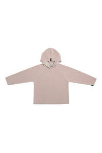 FLEECE KAPUZENBLUSE CHILD - 108 - NUDE