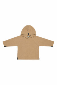 FLEECE KAPUZENBLUSE TODDLER - 108 - CAMEL