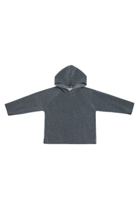 FLEECE KAPUZENBLUSE TODDLER - 108 - GREY