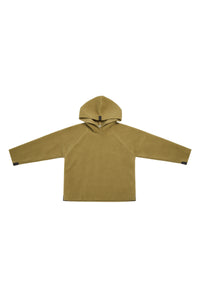 FLEECE KAPUZENBLUSE TODDLER - 108 - OLIVE
