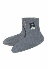 FLEECE SOCKEN MANN - 2025C - GREY
