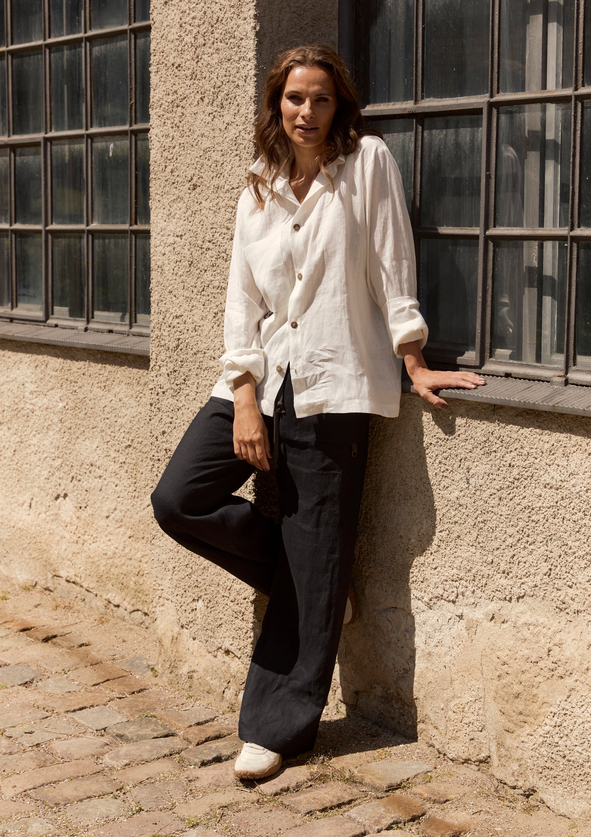 HENRIETTE STEFFENSEN COPENHAGEN HEMD - 81000 SKJORTE IVORY 888