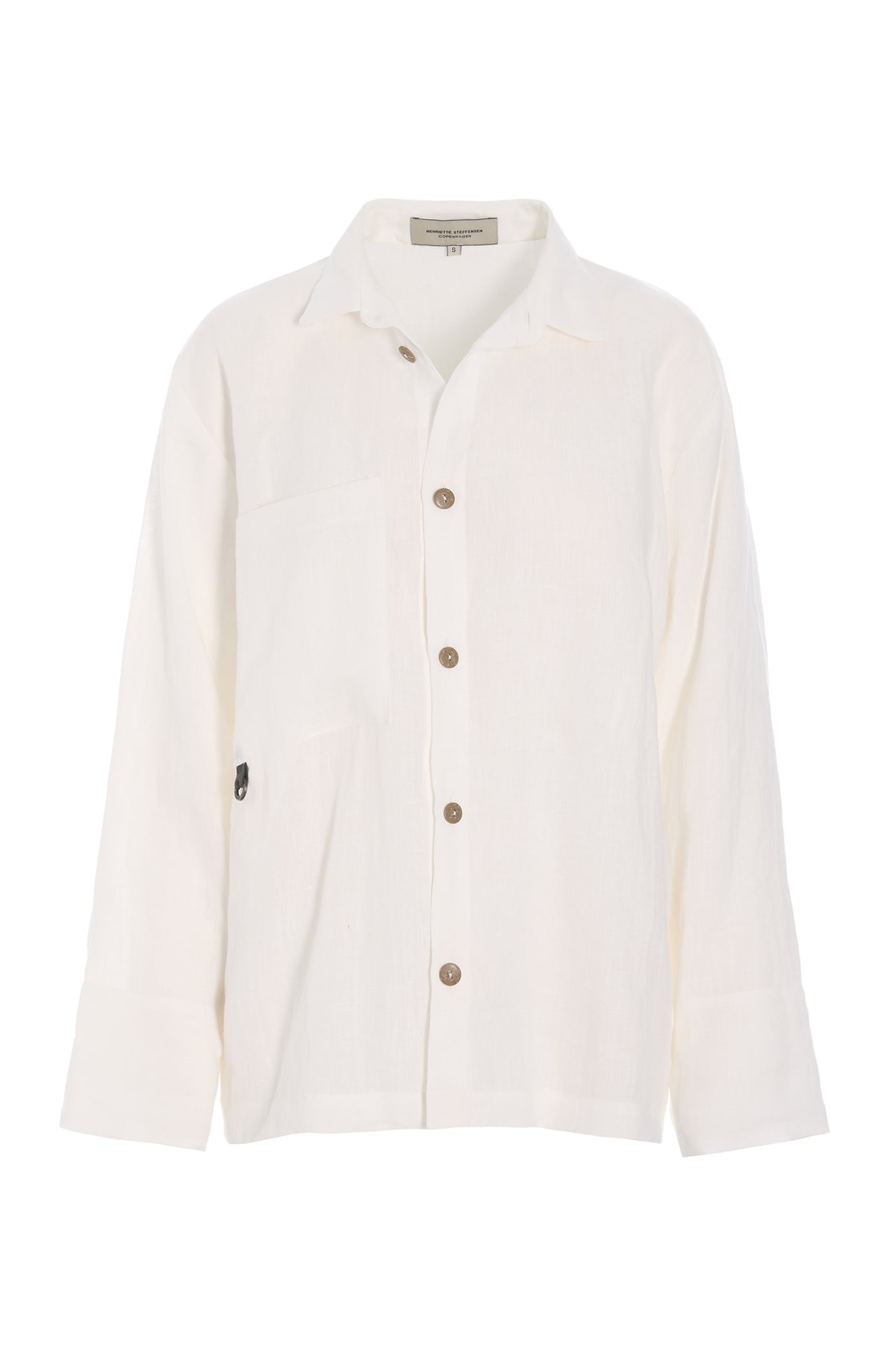 HENRIETTE STEFFENSEN COPENHAGEN HEMD - 81000 SKJORTE IVORY 888