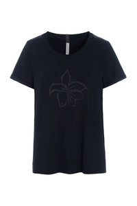 HS FLOWER - 96107 - BLACK