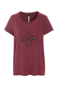 HS FLOWER - 96107 - BORDEAUX