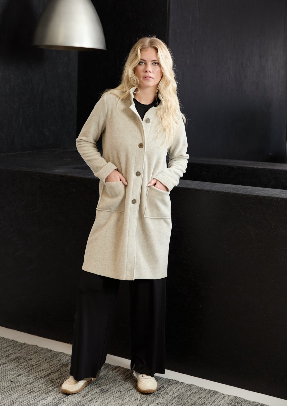 HENRIETTE STEFFENSEN COPENHAGEN JACKE - 7182 CARDIGANS SAND 805