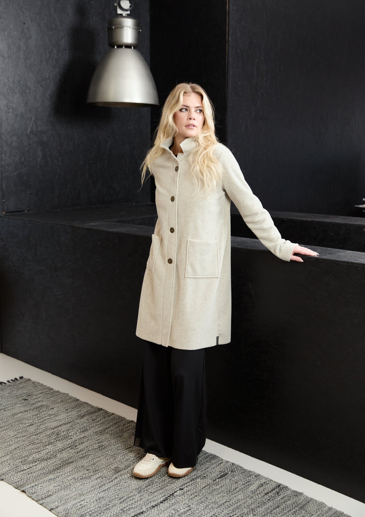 HENRIETTE STEFFENSEN COPENHAGEN JACKE - 7182 CARDIGANS SAND 805