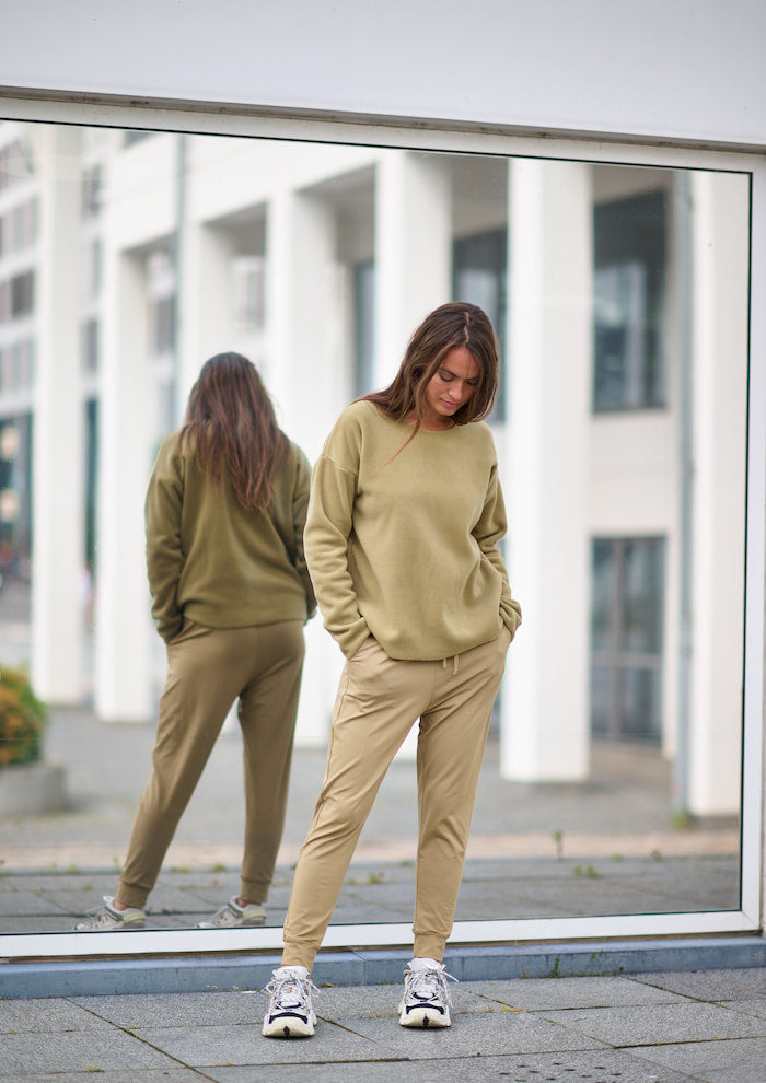 HENRIETTE STEFFENSEN COPENHAGEN JOGGINGHOSEN - 99012 BUKSER OLIVE 655