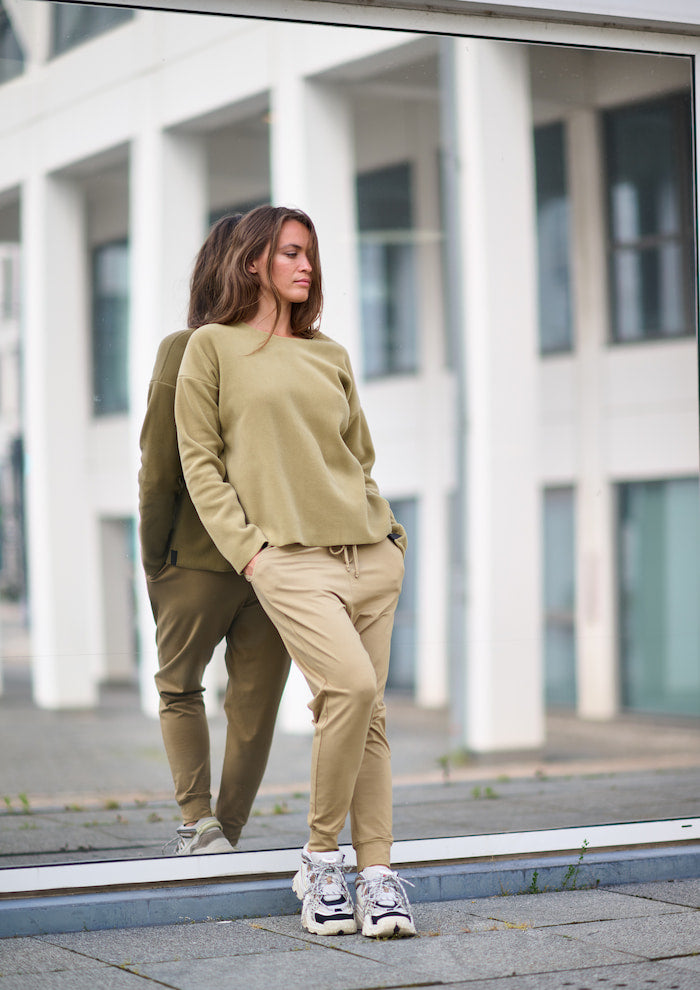 HENRIETTE STEFFENSEN COPENHAGEN JOGGINGHOSEN - 99012 BUKSER OLIVE 655