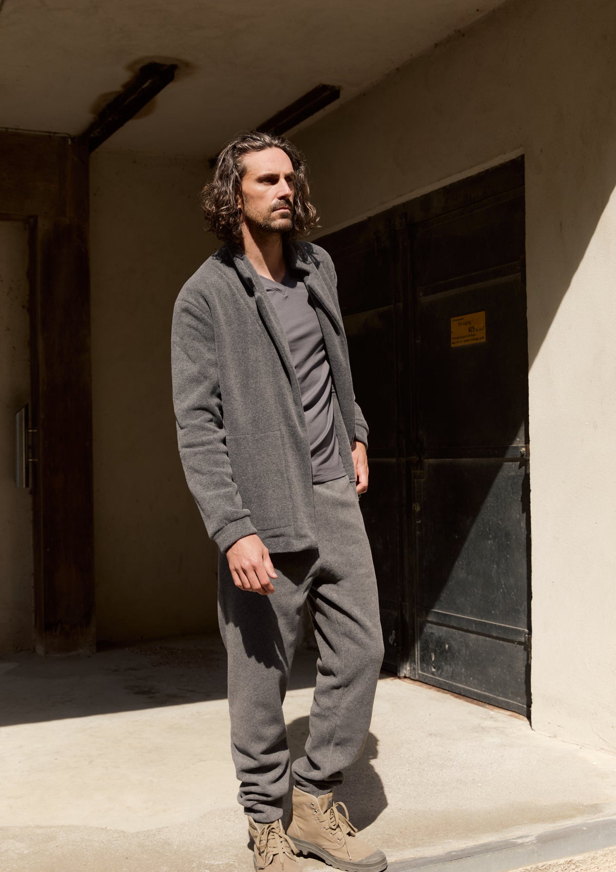 CARL BY STEFFENSEN COPENHAGEN JOGGINGHOSE - 1022C BUKSER GREY 905