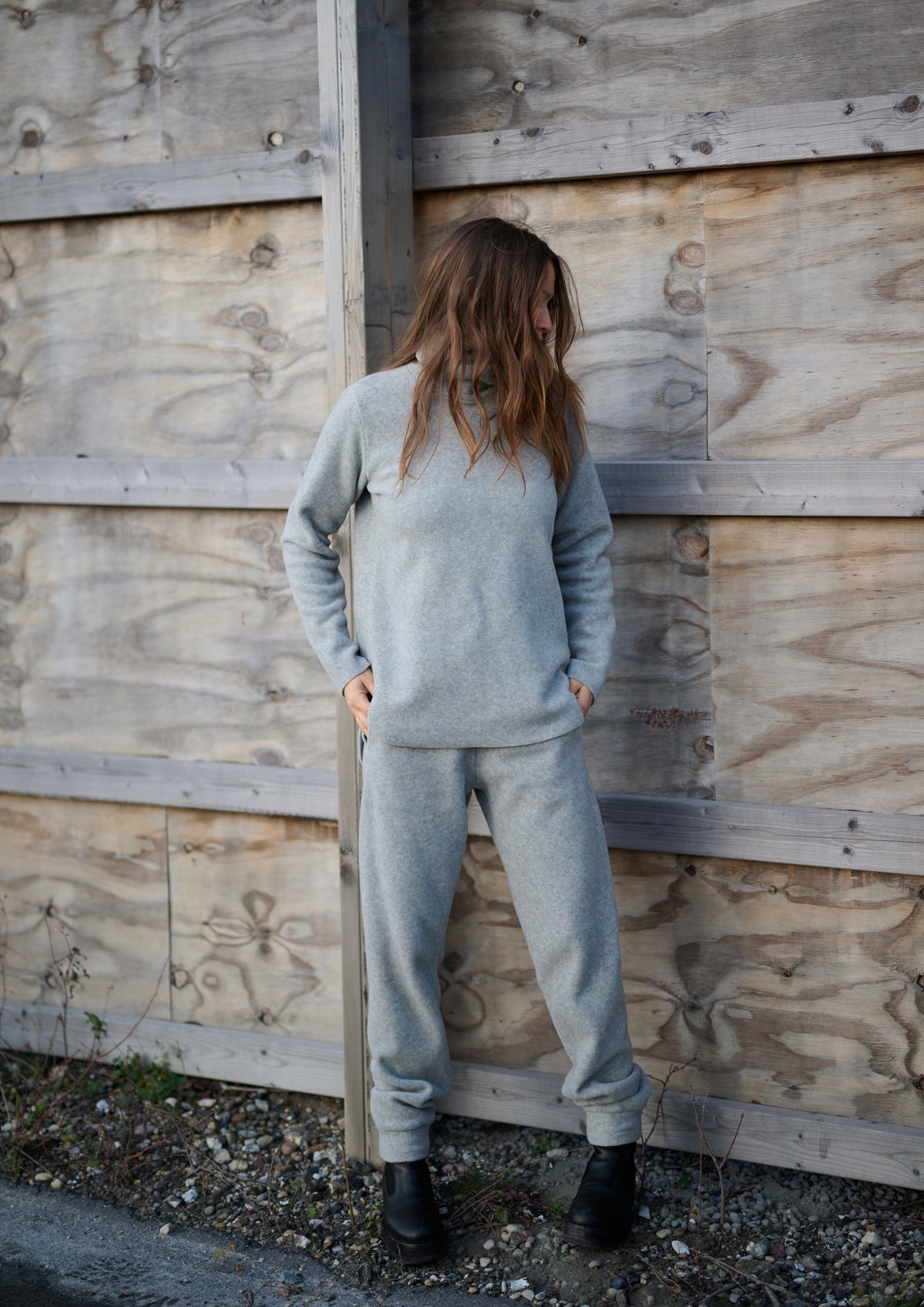 HENRIETTE STEFFENSEN COPENHAGEN JOGGINGHOSE - 2110 BUKSER LIGHT GREY 876