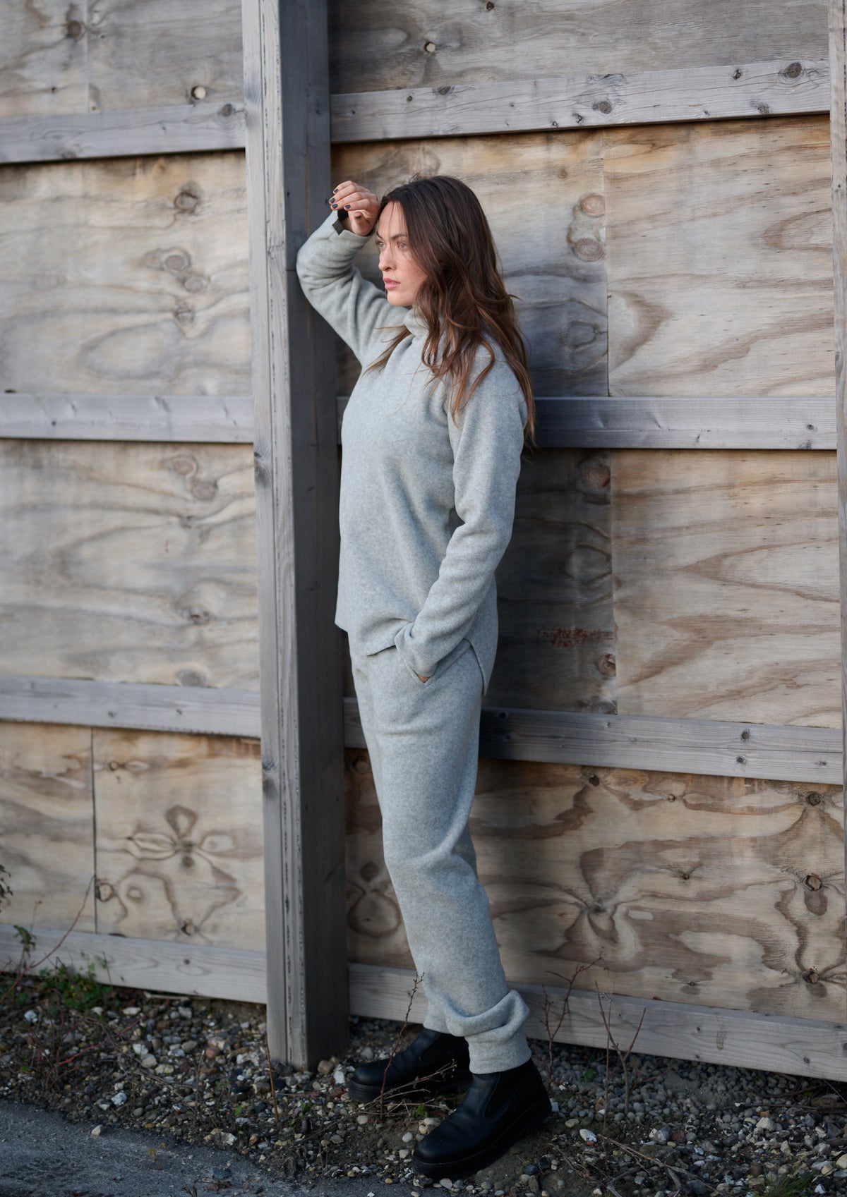 HENRIETTE STEFFENSEN COPENHAGEN JOGGINGHOSE - 2110 BUKSER LIGHT GREY 876