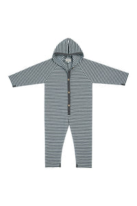 JUMPSUITE CHILD - 403 - STRIPES B&W